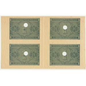 1 Zlatá 1941 - BE - nerozrezané balíky - zrušené