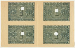 1 Zlatá 1941 - BE - nerozrezané balíky - zrušené