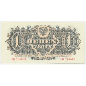 1 złoty 1944 ...owe - OK 764560 - emisja pamiątkowa - bez nadruków