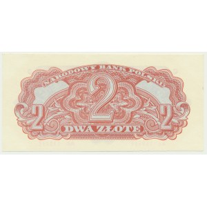 2 zloté 1944 ...dlužíme - AC 111111 - pamětní emise - bez tisku