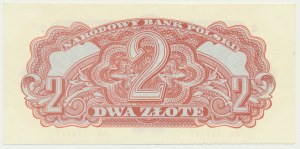 2 zloty 1944 ...owe - AC 111111 - émission commémorative - non imprimée