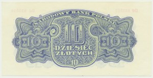 10 gold 1944 ...owe - Dd 823518 - commemorative issue - unprinted