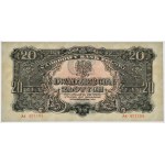 20 Zloty 1944 ...owe - Ak 671154 - Gedenkausgabe - unbedruckt