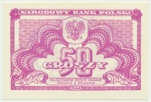 50 groszy 1944 - REPRINT