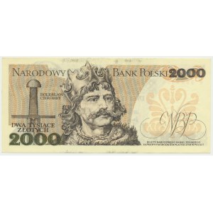 2.000 złotych 1977 - R - ostatnia seria