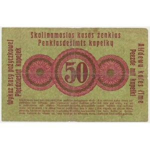 Poznaň, 50 kopejok 1916 - dlhá doložka (P2b) - ZRADA