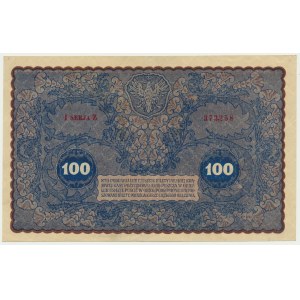 100 marek 1919 - 1. série Z - vzácnější varianta