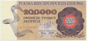 200.000 złotych 1989 - K -