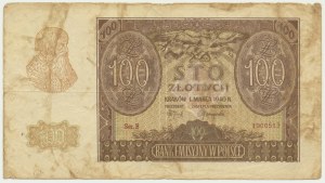 100 złotych 1940 - ZWZ - B - z obiegu