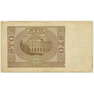 100 Zloty 1940 - ZWZ - B - aus dem Umlauf