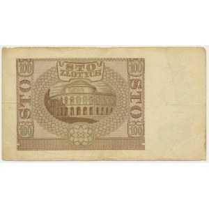 100 złotych 1940 - ZWZ - B - z obiegu