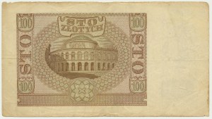 100 złotych 1940 - ZWZ - B - z obiegu