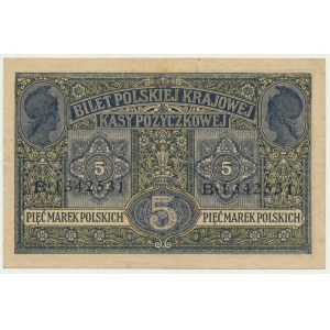 5 známek 1916 - Obecné -