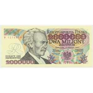 2 miliony złotych 1992 - B -