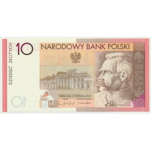 10 złotych 2008 - 90. Rocznica Odzyskania Niepodległości -