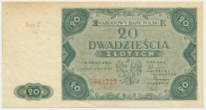 20 złotych 1947 - C -