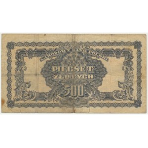 500 złotych 1944 ...owym - PA -
