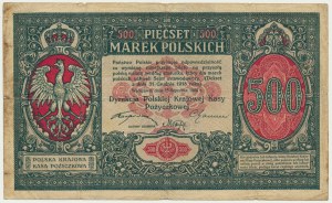 500 Mark 1919 - Direktion -