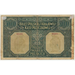 500 známok 1919 - Riaditeľstvo -