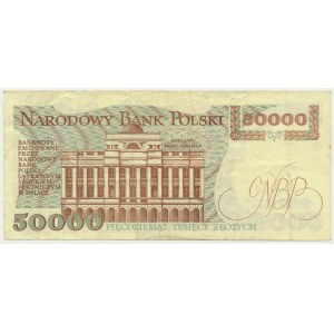 50.000 złotych 1989 - AU -