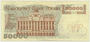 50.000 złotych 1989 - AU -