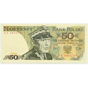50 zloty 1982 - DA -.