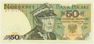 50 zloty 1982 - DP -
