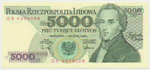5.000 złotych 1988 - DR -