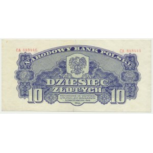 10 złotych 1944 ...owym - CA -