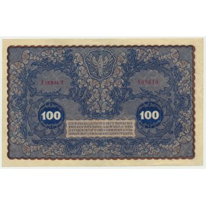 100 marks 1919 - I T Series - rarer variant