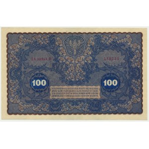 100 Marks 1919 - IA Series D -.
