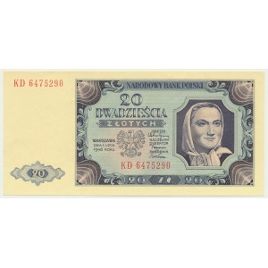 20 zlotých 1948 - KD -