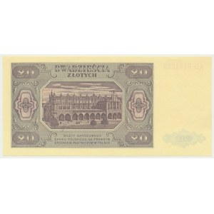 20 Zloty 1948 - KD -