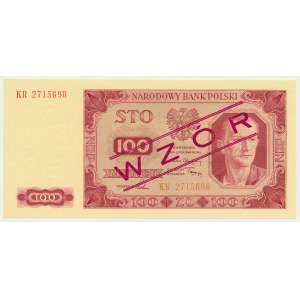 100 złotych 1948 - WZÓR - KR -