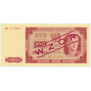 100 Zloty 1948 - MODELL - KR -.