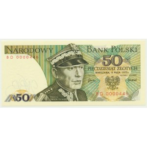50 złotych 1975 - BD -