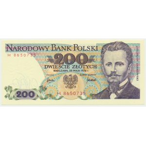 200 zloty 1976 - H -