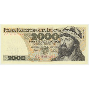 2,000 PLN 1982 - CC -.