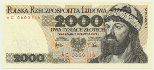 2,000 zl 1979 - AC -.
