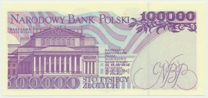 100.000 PLN 1993 - AE - letzte Serie