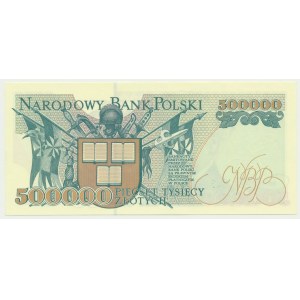 500.000 PLN 1993 - Z - ultima serie