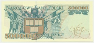 500,000 zloty 1993 - Z - last series