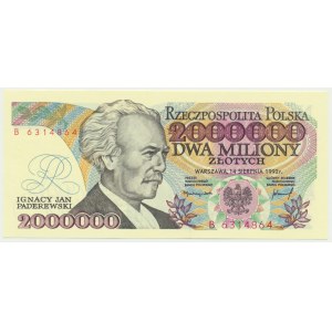 2 miliony złotych 1992 - B -
