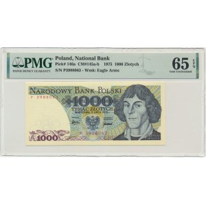 1 000 PLN 1975 - P - PMG 65 EPQ