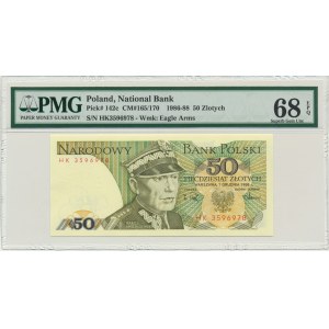 50 złotych 1988 - HK - PMG 68 EPQ
