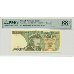 50 złotych 1988 - HM - PMG 68 EPQ