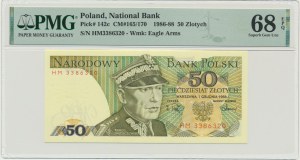 50 złotych 1988 - HM - PMG 68 EPQ