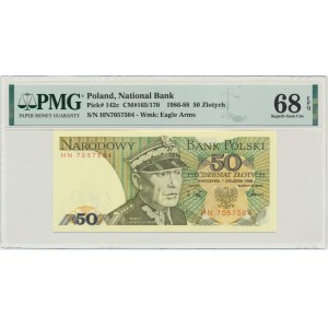 50 złotych 1988 - HN - PMG 68 EPQ