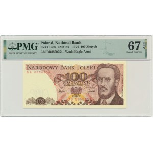 100 złotych 1976 - DB - PMG 67 EPQ