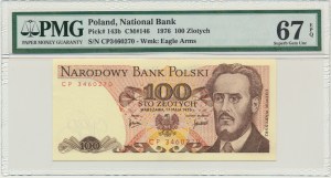 100 złotych 1976 - CP - PMG 67 EPQ